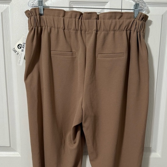 Bar III Trendy Plus Size Paperbag-Waist Jogger Dress Pants Warm Ginger 1X NWT - Picture 10 of 11